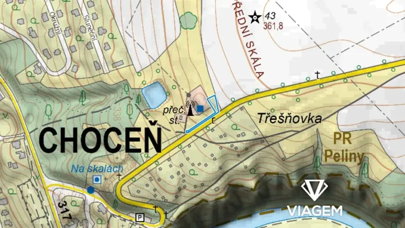 Prodej pole, Choceň, 600 m2