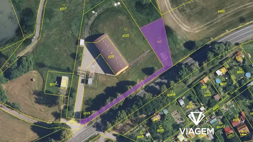 Prodej pole, Choceň, 600 m2