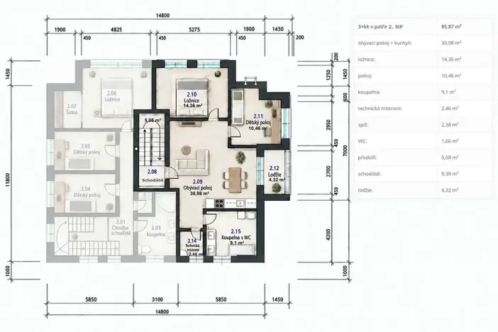Prodej rodinného domu, Horoušany, K Višňovce, 338 m2
