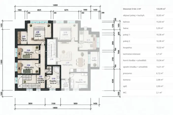 Prodej rodinného domu, Horoušany, K Višňovce, 338 m2