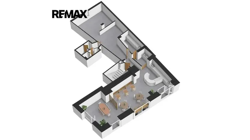 Pronájem kanceláře, Plzeň, Americká, 210 m2