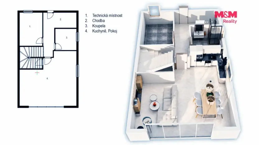 Prodej rodinného domu, Chrášťany - Bylany, 119 m2