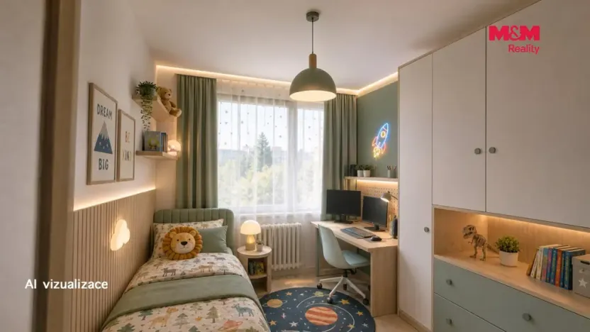 Prodej bytu 3+1, Praha - Střížkov, Rumburská, 64 m2