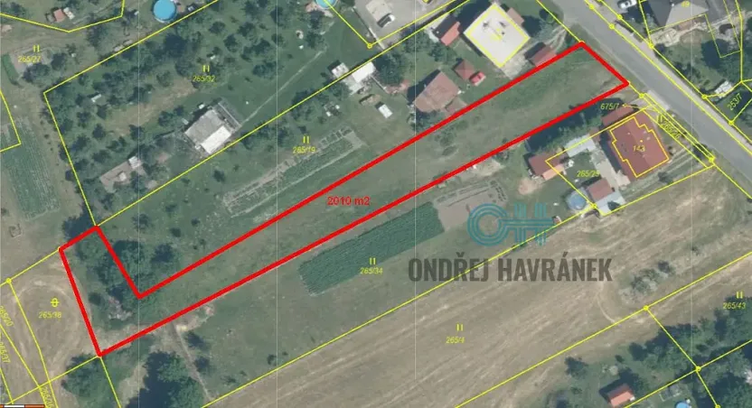 Prodej pozemku, 2010 m², Kelč