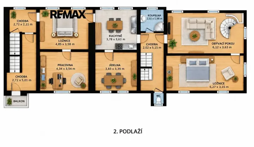 Prodej rodinného domu, Kájov, U Kostela, 200 m2