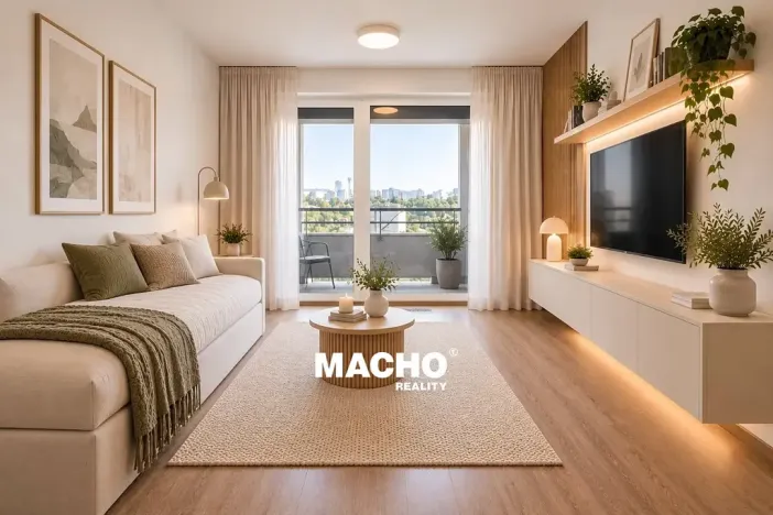 Pronájem bytu 1+kk, Praha - Michle, Krnkova, 33 m2