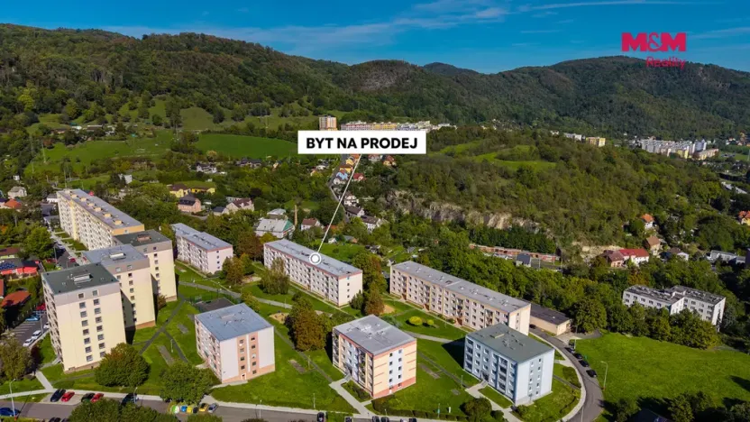 Prodej bytu 2+1, Ústí nad Labem - Neštěmice, Hluboká, 63 m2
