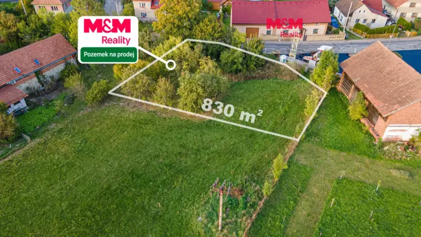 Prodej pozemku pro bydlení, Dobříkov - Rzy, 830 m2