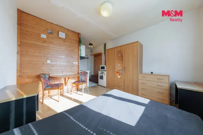 Prodej bytu 1+kk, Karlovy Vary - Stará Role, Fibichova, 18 m2