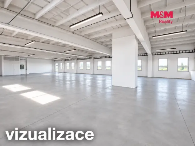 Pronájem skladu, Miličín, 850 m2