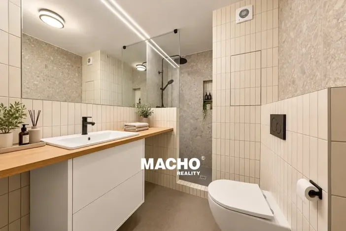 Pronájem bytu 3+kk, Praha - Modřany, Poljanovova, 65 m2