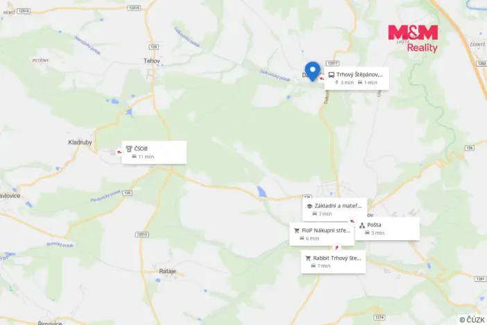 Prodej chalupy, Trhový Štěpánov - Dalkovice, 70 m2