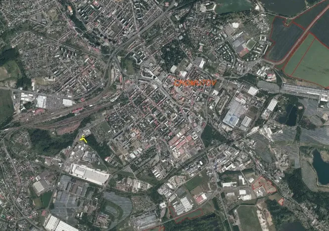 Prodej pozemku, Chomutov, 605 m2