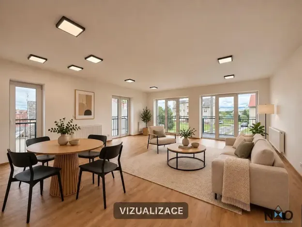 Pronájem bytu 2+kk, Úherce, Hlavní, 73 m2