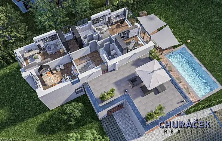 Prodej rodinného domu, Praha - Velká Chuchle, Na hvězdárně, 280 m2