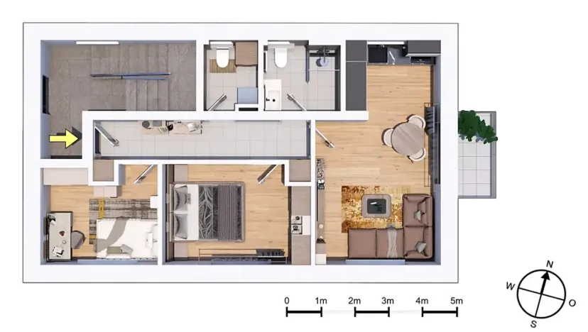 Prodej vily, Praha - Košíře, Nad zámečkem, 120 m2
