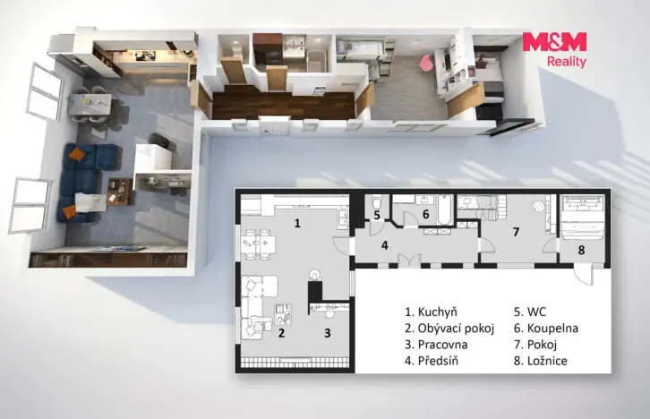 Prodej rodinného domu, Postřižín, Vinohradská, 80 m2