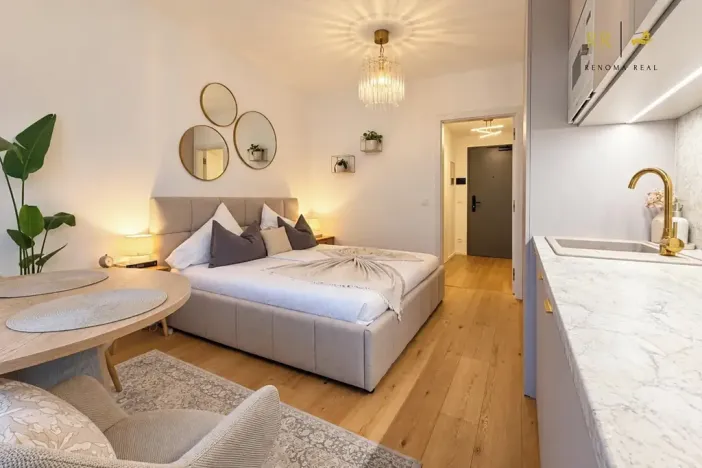 Pronájem bytu 1+kk, Brno, Bratislavská, 25 m2