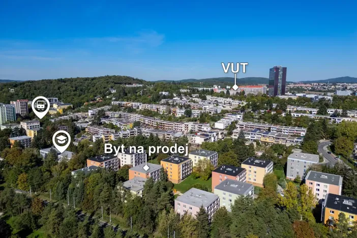 Prodej bytu 2+1, Brno - Žabovřesky, Fričova, 54 m2
