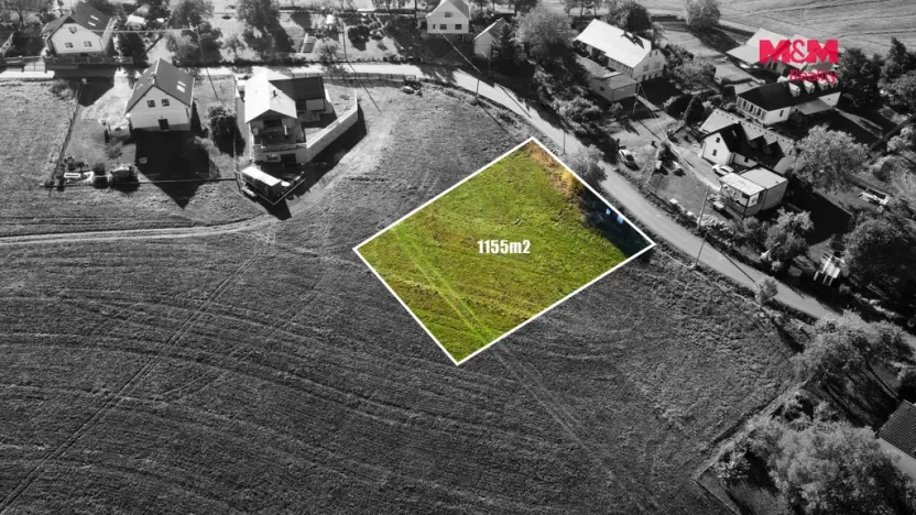 Prodej pozemku pro bydlení, Zaječov, 1155 m2