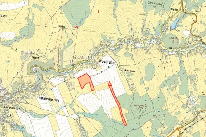 Prodej pole, Nová Ves, 143269 m2
