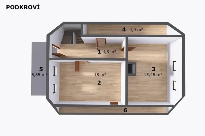 Prodej rodinného domu, Ostroměř, Domoslavická, 110 m2