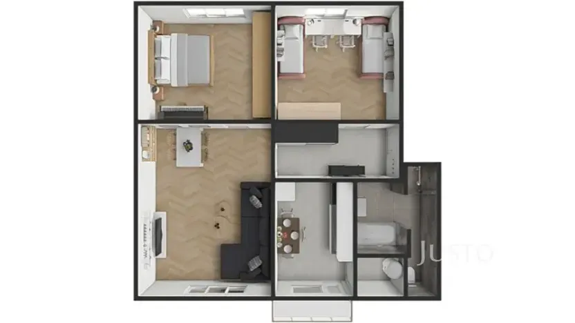 Prodej bytu 3+1, Písek, Harantova, 75 m2