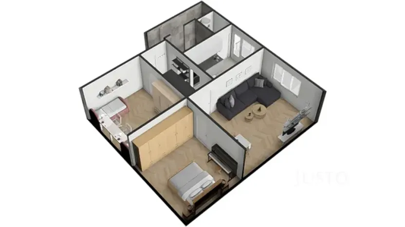 Prodej bytu 3+1, Písek, Harantova, 75 m2