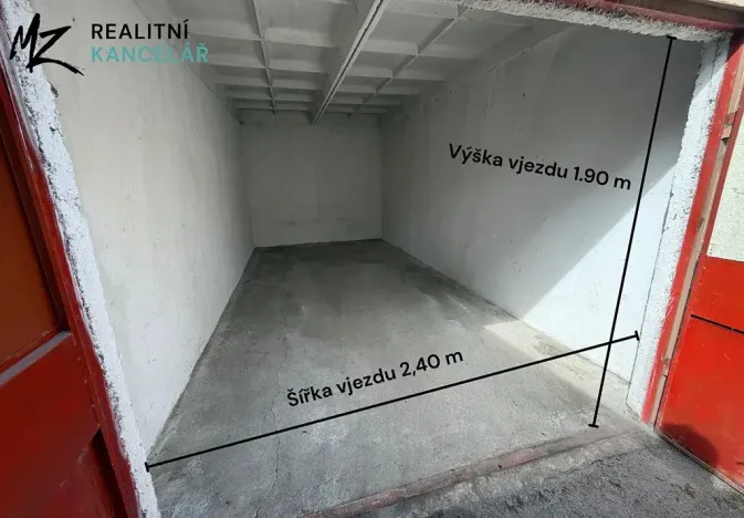 Prodej garáže, Přerov, Na Hrázi, 17 m2