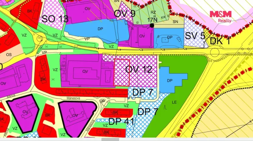 Prodej komerčního pozemku, Sokolov, Karla Havlíčka Borovského, 2821 m2