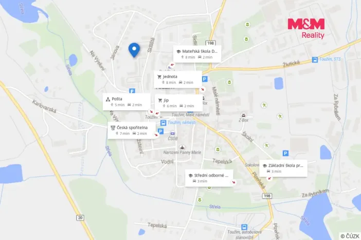 Prodej bytu 2+1, Toužim, Na Zámecké, 65 m2