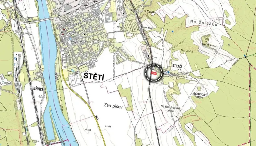 Prodej zahrady, Štětí, 3000 m2