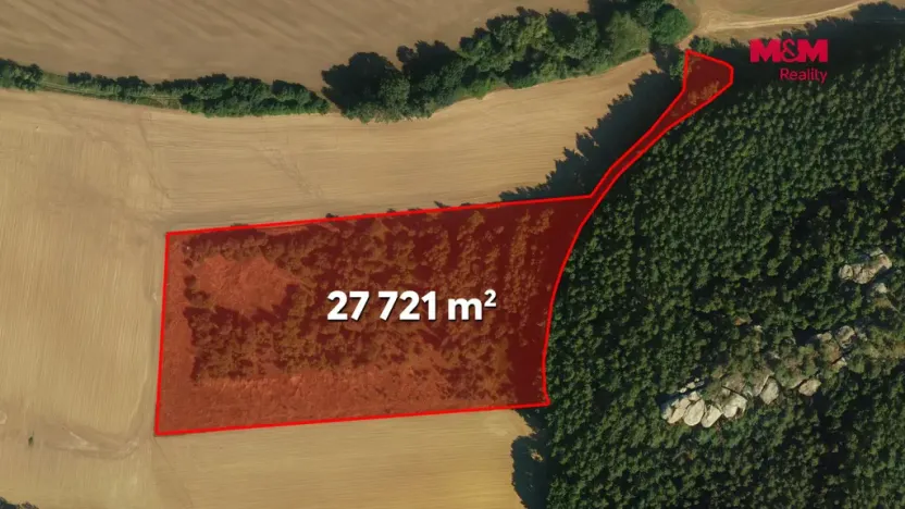 Prodej pole, Blíževedly - Hvězda, 38582 m2