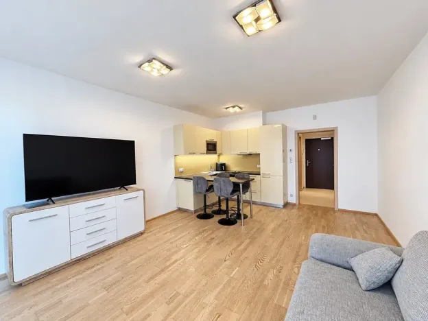 Pronájem bytu 1+kk, 37 m², Olšanská, Praha, Žižkov