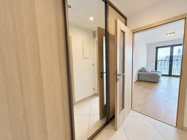 Pronájem bytu 1+kk, Praha - Žižkov, Olšanská, 37 m2