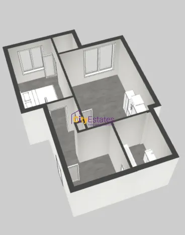 Prodej bytu 2+kk, Praha - Holešovice, Veverkova, 52 m2