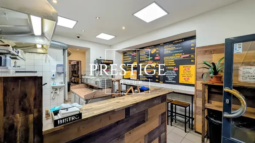 Pronájem restaurace, Praha - Holešovice, Komunardů, 46 m2