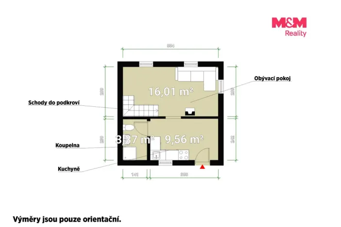 Prodej chalupy, Černošice, 66 m2