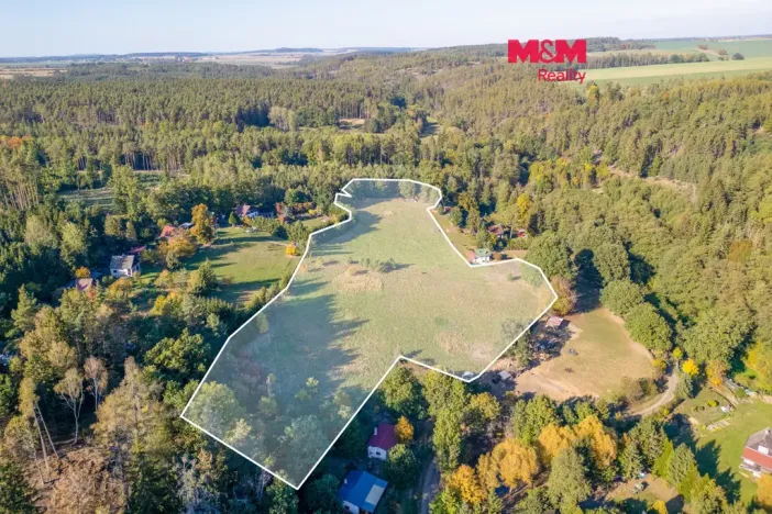 Prodej louky, Líšťany - Luhov, 16661 m2