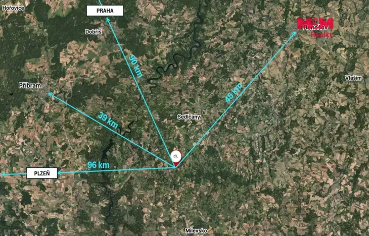 Prodej louky, Petrovice - Obděnice, 7011 m2