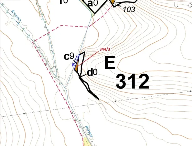 Dražba lesa, Horní Újezd, 264 m2