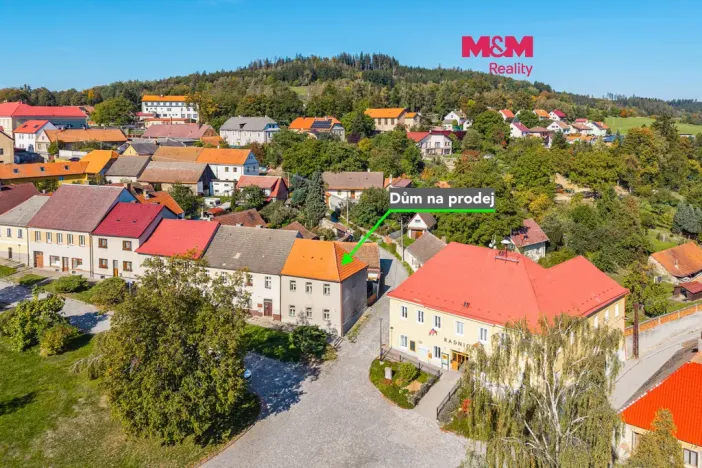 Prodej rodinného domu, Miličín, 170 m2