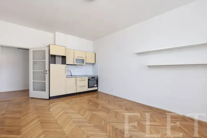 Pronájem bytu 2+kk, Praha - Nusle, Oldřichova, 50 m2