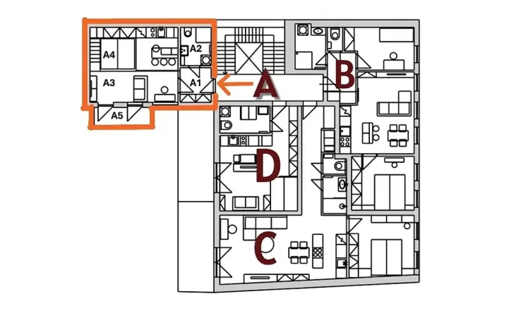 Prodej bytu 1+kk, Praha, Holečkova, 40 m2