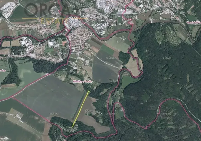 Prodej podílu pole, Ivančice, 1960 m2