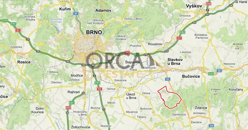 Prodej pole, Kobeřice u Brna, 4176 m2