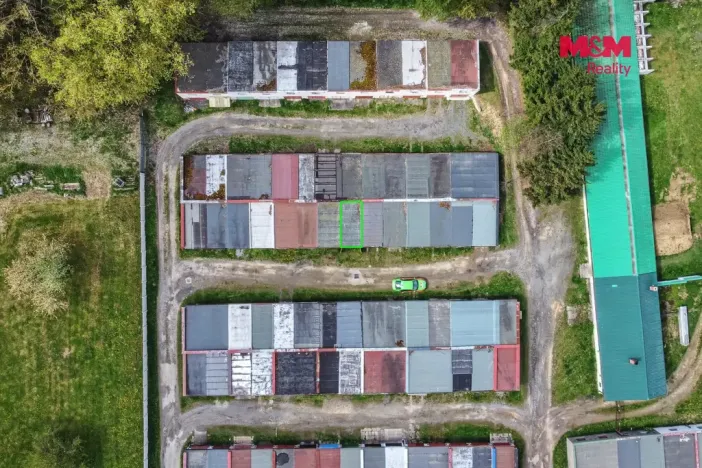 Prodej garáže, Havlíčkův Brod, Kyjovská, 18 m2
