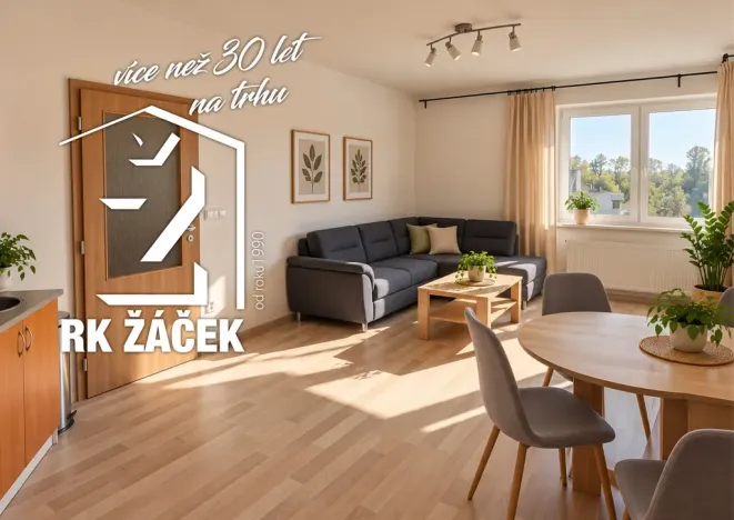 Pronájem bytu 2+kk, 45 m², Lidická tř., České Budějovice 7