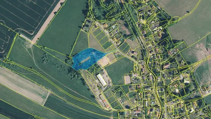 Prodej stavebního pozemku, 9245 m², Česká Lípa, Dolní Libchava