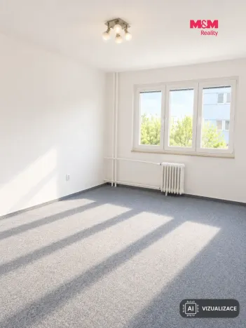 Pronájem bytu 2+1, Praha - Břevnov, Bubeníčkova, 52 m2
